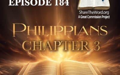 EPISODE 184 PHILIPPIANS CHAPTER 3 ” Taking out the garbage”